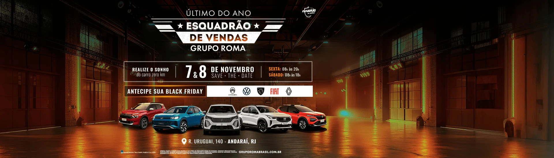 Esquadrão de vendas Grupo Roma