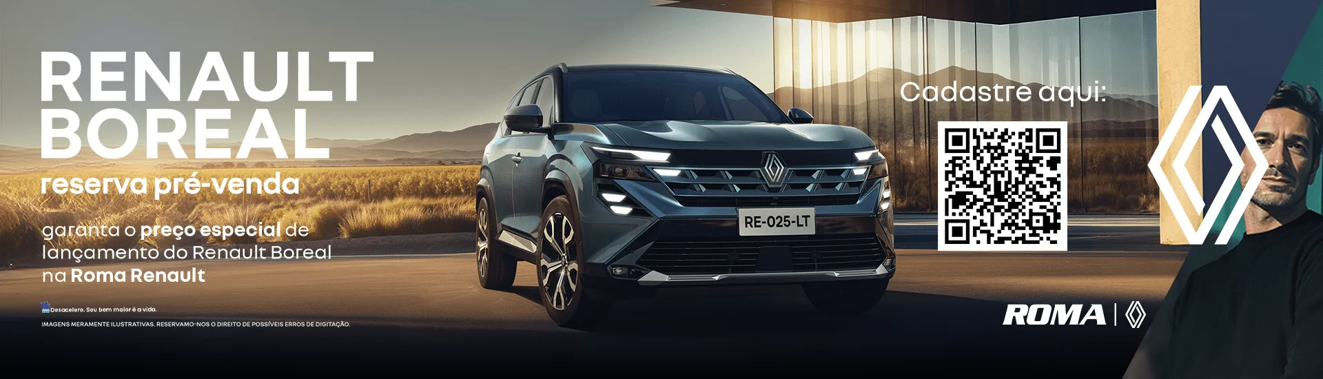 Novo Renault Boreal Pré-reserva