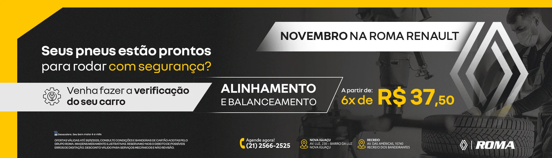 Ofertas de pós-vendas Roma Renault