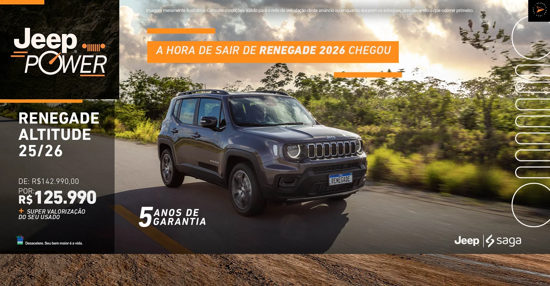 Oferta - Renegade Altitude 25/26 (Venda direta)