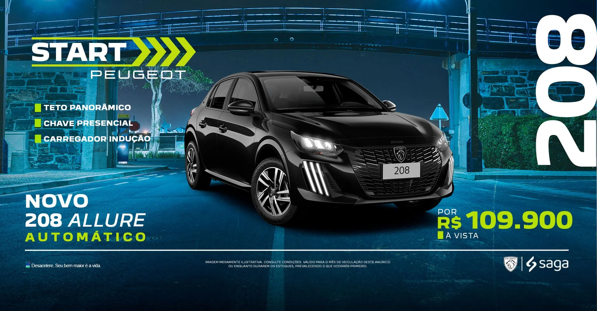 Oferta - Novo 208 Allure automático