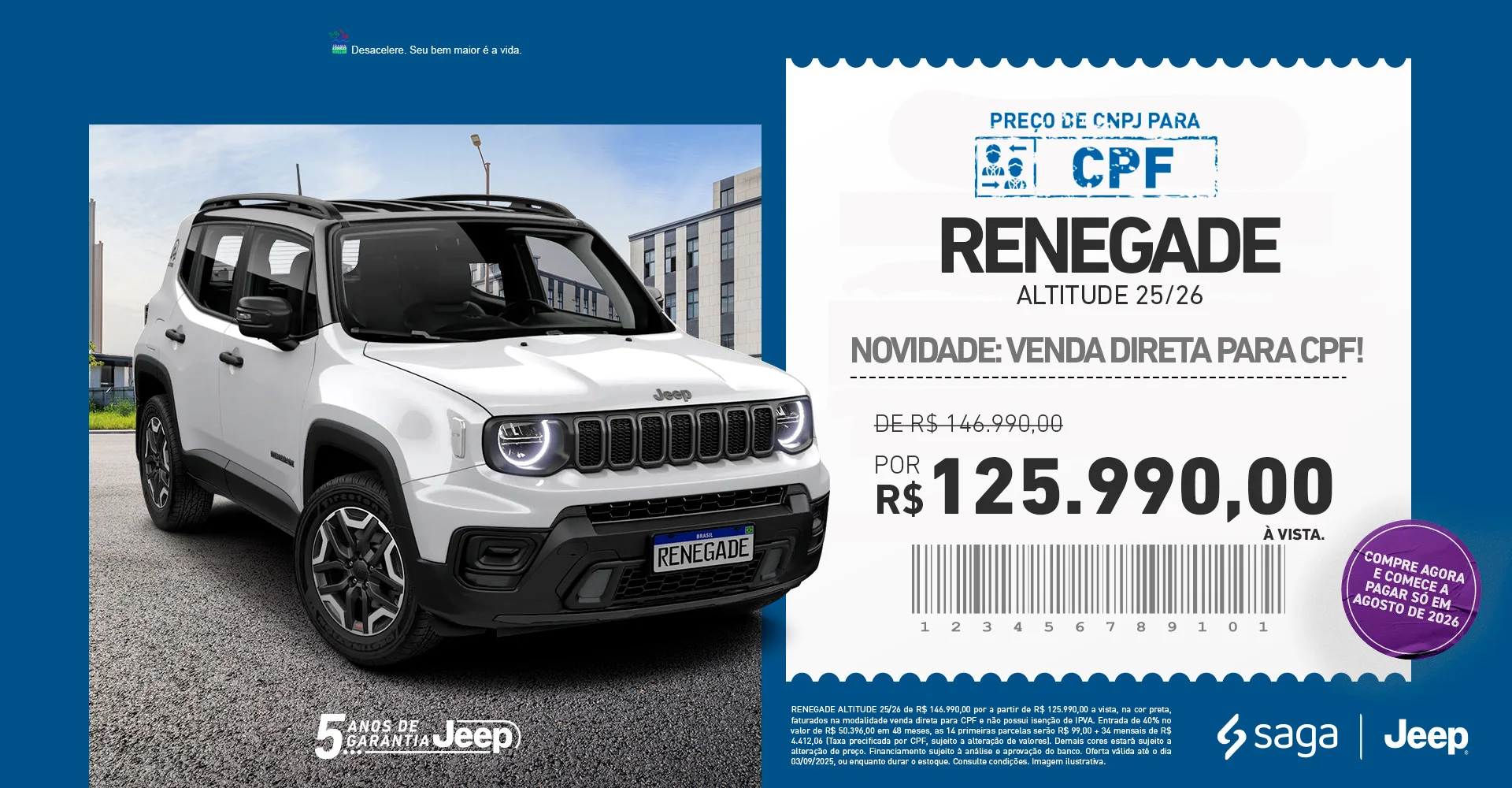 SAGA JEEP OFERTAS