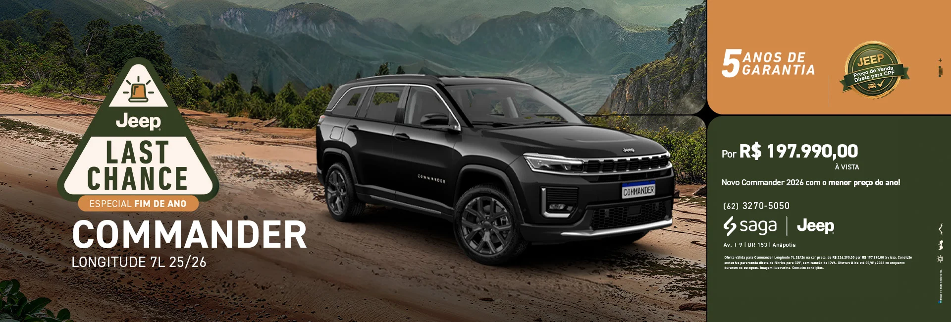 SAGA OFERTAS JEEP DEZEMBRO