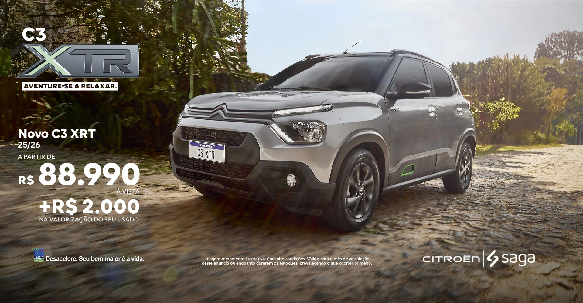 Oferta -Novo C3 XRT 25/26