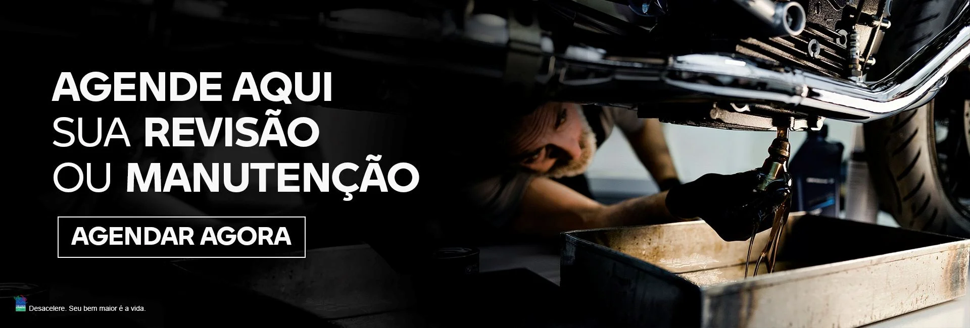 Banner de pós-vendas Saga BMW Motorrad