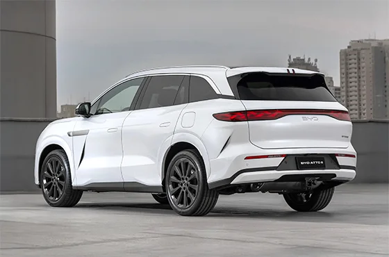 BYD Atto 8: o novo SUV híbrido de 7 lugares