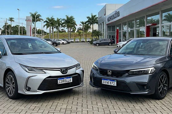 Toyota ou Honda: qual marca escolher em 2026?