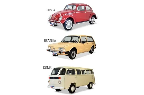 Os carros antigos Volkswagen mais famosos