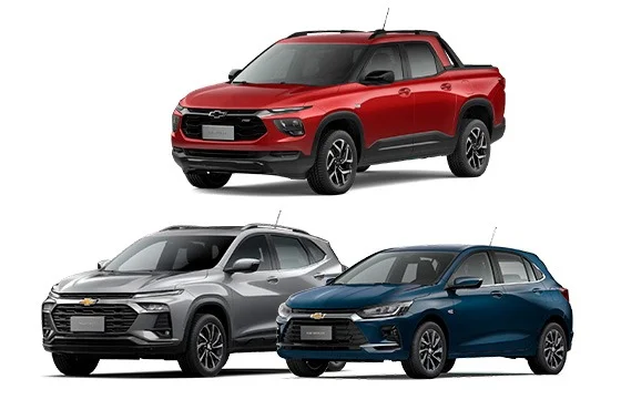 Os 5 carros mais acessíveis da Chevrolet no Brasil