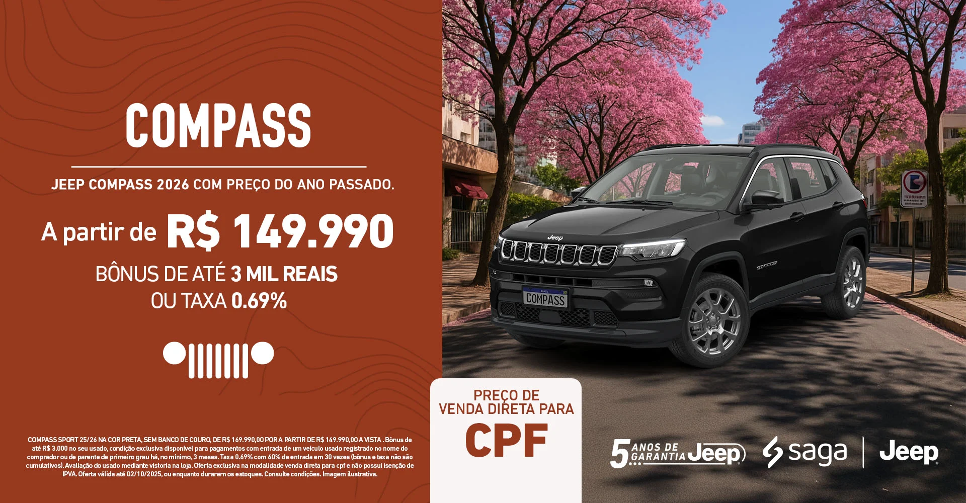 JEEP OFERTAS SETEMBRO