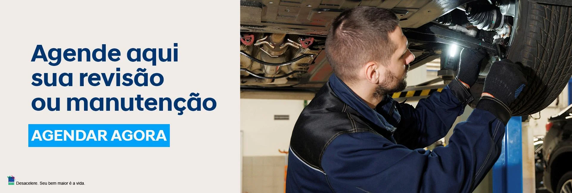Banner de agendamento de revisão e manutenção da Saga Hyundai