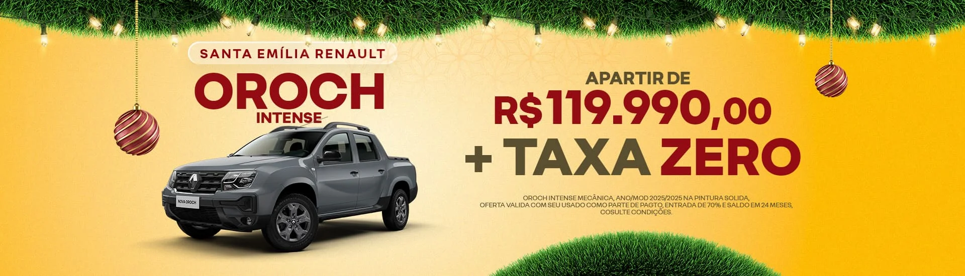 OFERTA OROCH INTENSE NA SANTA EMÍLIA