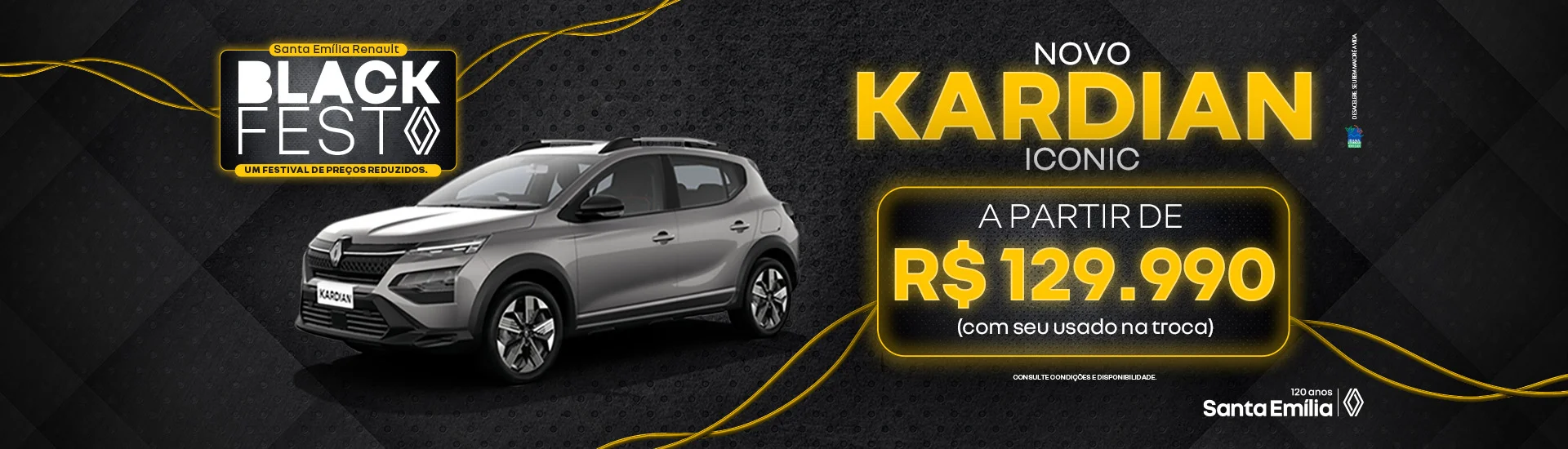 OFERTA KARDIAN ICONIC NA SANTA EMÍLIA