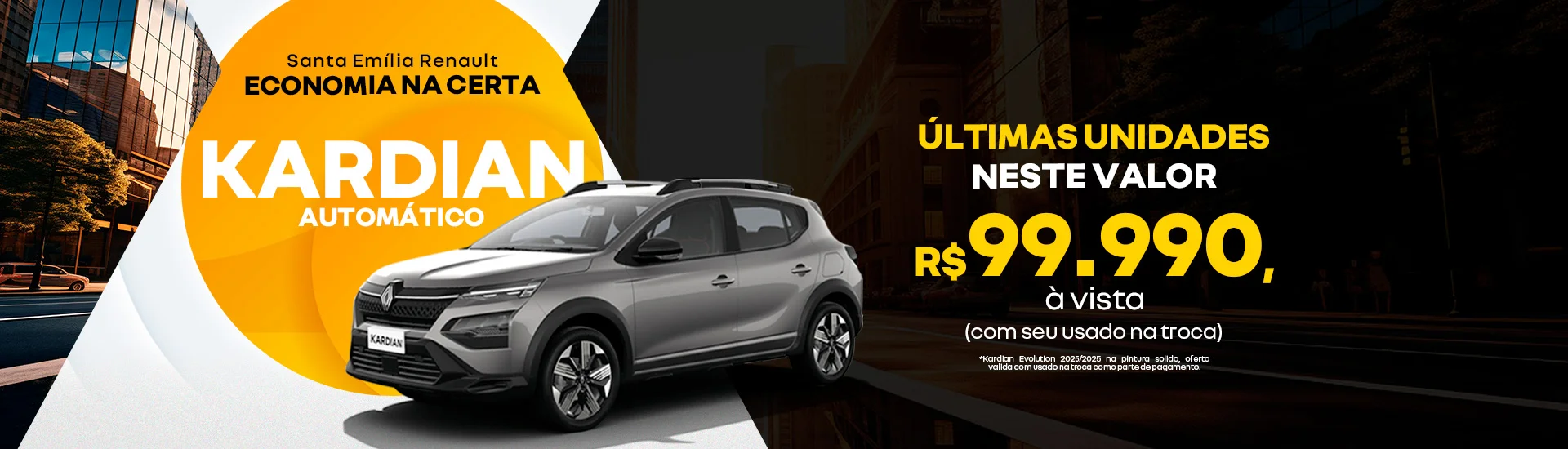 oferta renault kardian automático na santa emília renault