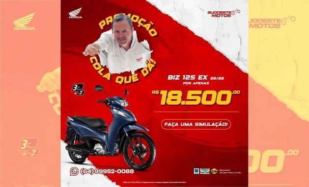 Biz 125 EX - BIZ 125 EX. MELHOR PREÇO DO MERCADO. 