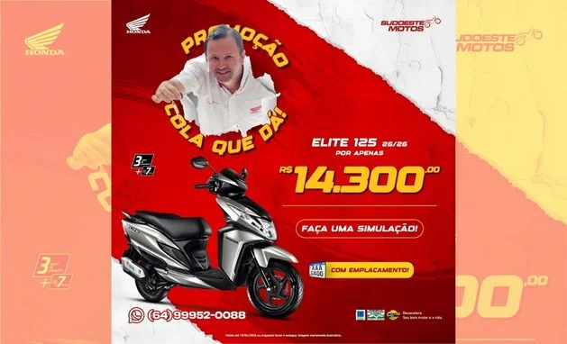 Elite 125 - POUCAS UNIDADES. 