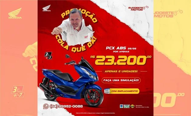 PCX ABS  - 2 UNIDADES. EMPLACADAS.