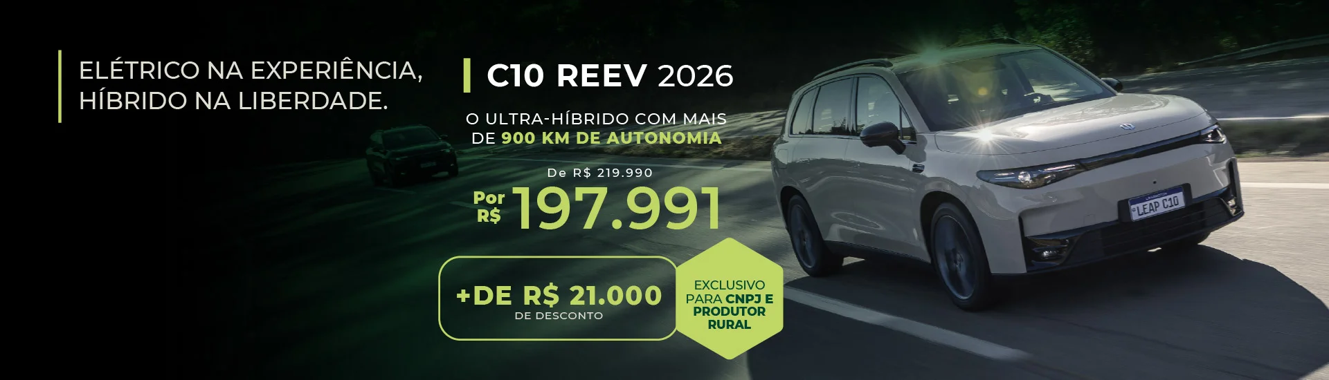 LEAPMOTOR | GANCHO JUNHO | C10 REEV | PR E CNPJ