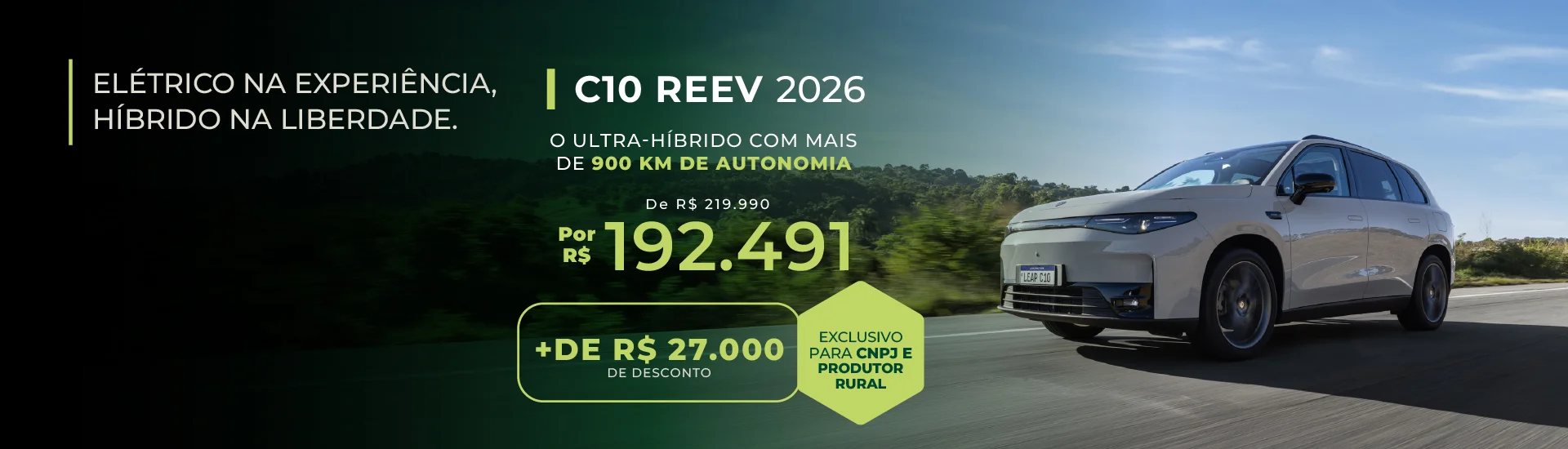 LEAPMOTOR | GANCHO JULHO | C10 REEV