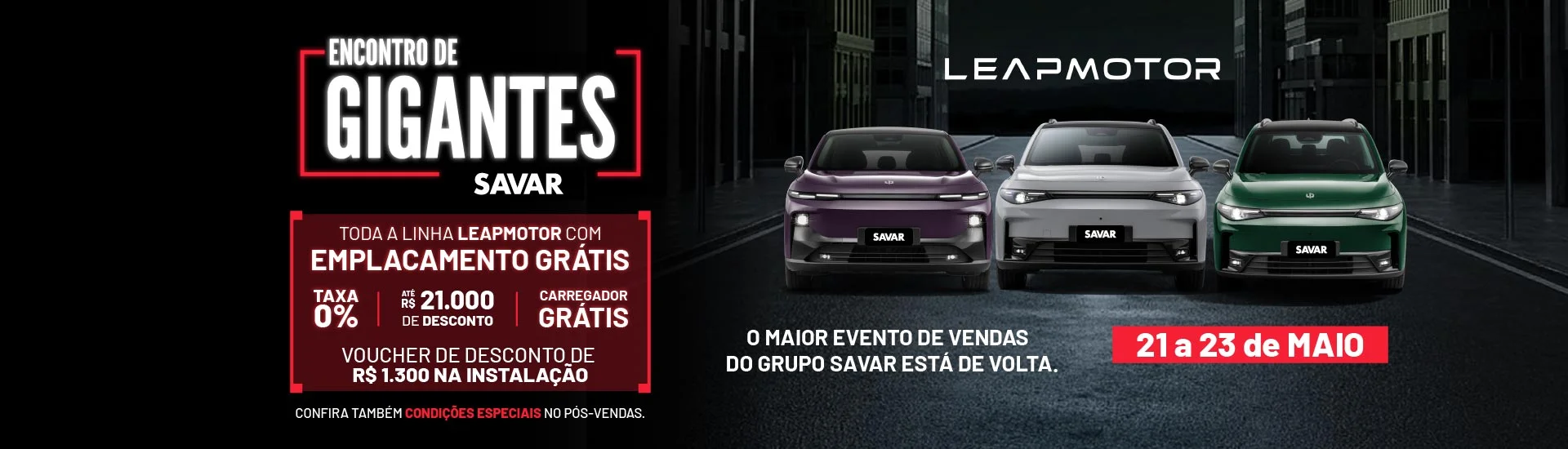 LEAPMOTOR | ENCONTRO DE GIGANTES