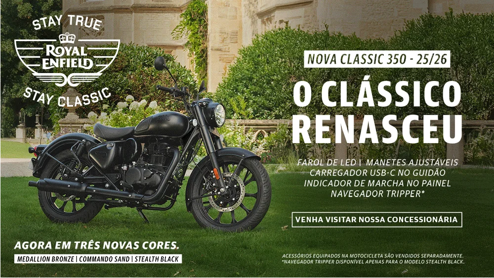 Royal Enfield - Nova Classic 350 - Stealth Black