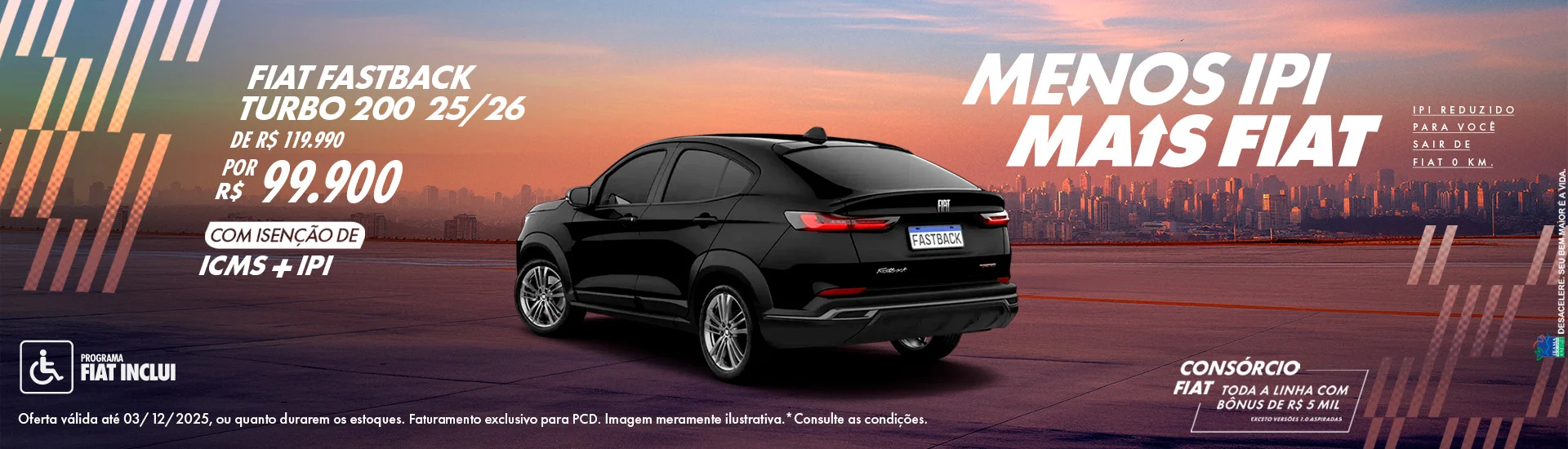 MENOS IPI MAIS FIAT NOVEMBRO 2025