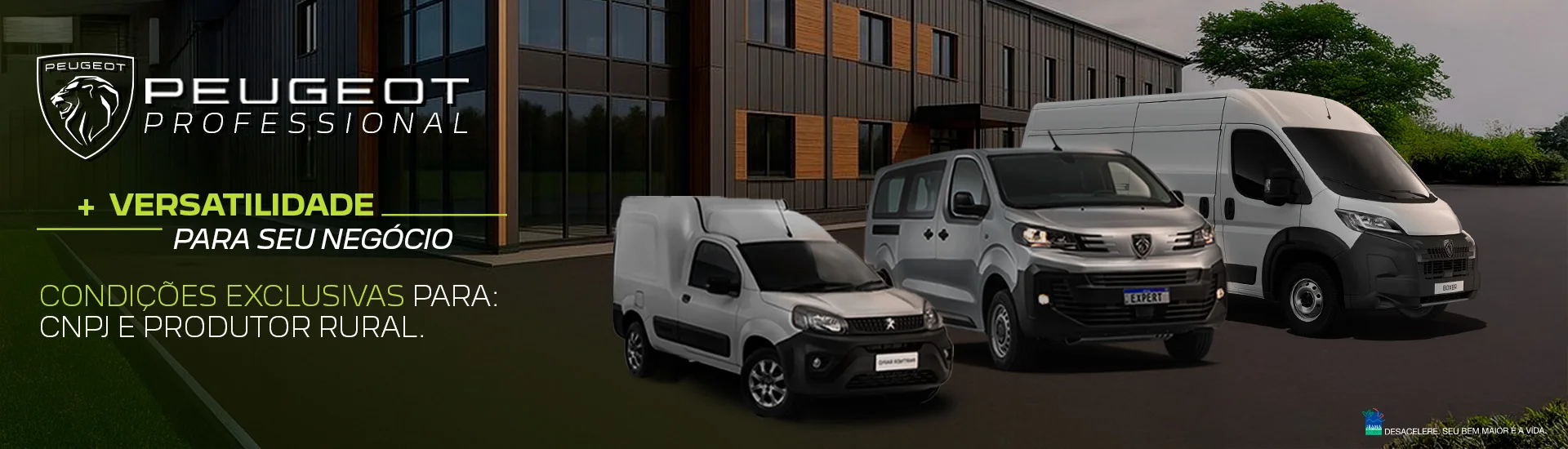 Peugeot para CNPJ e Produtor Rural