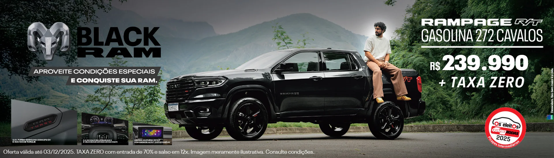 DDM Varejo RAM Black November R/T