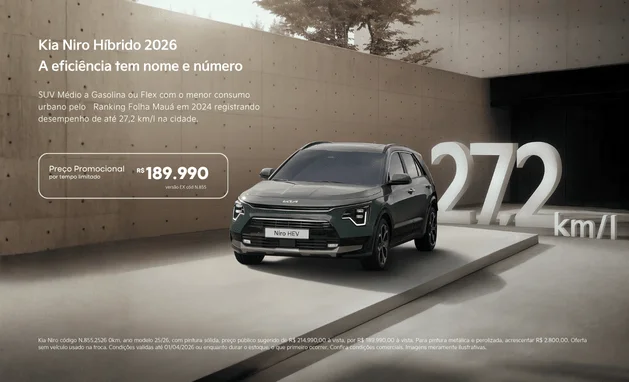 Niro HEV EX N.855 25/26 - Kia Niro com preço promocional