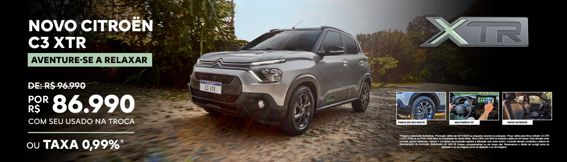 Novo Citroën C3 XTR