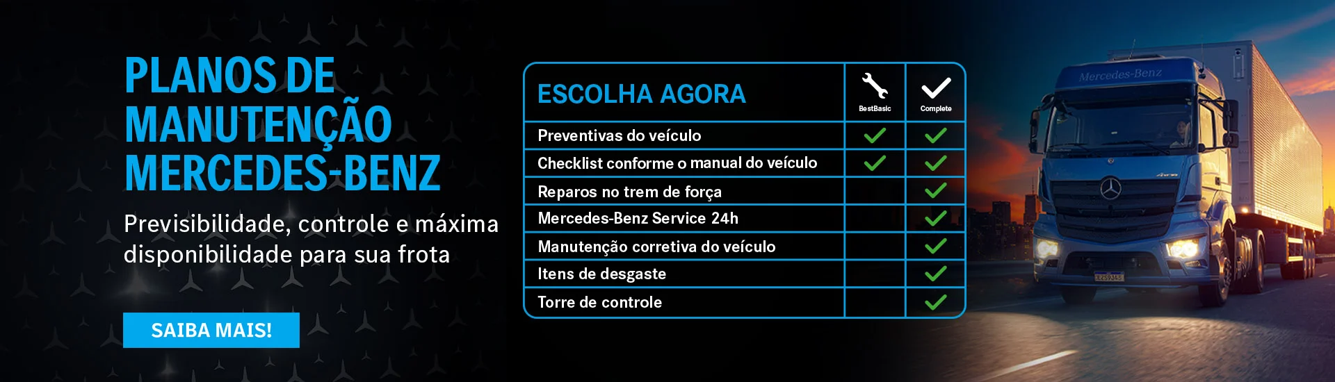 Plano de manutenção