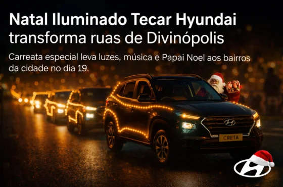 Natal Iluminado Tecar Hyundai em Divinópolis