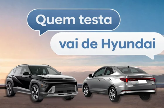 Quem testa vai de Hyundai na Tecar Divinópolis