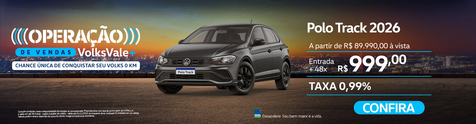 Operação de vendas VolksVale +