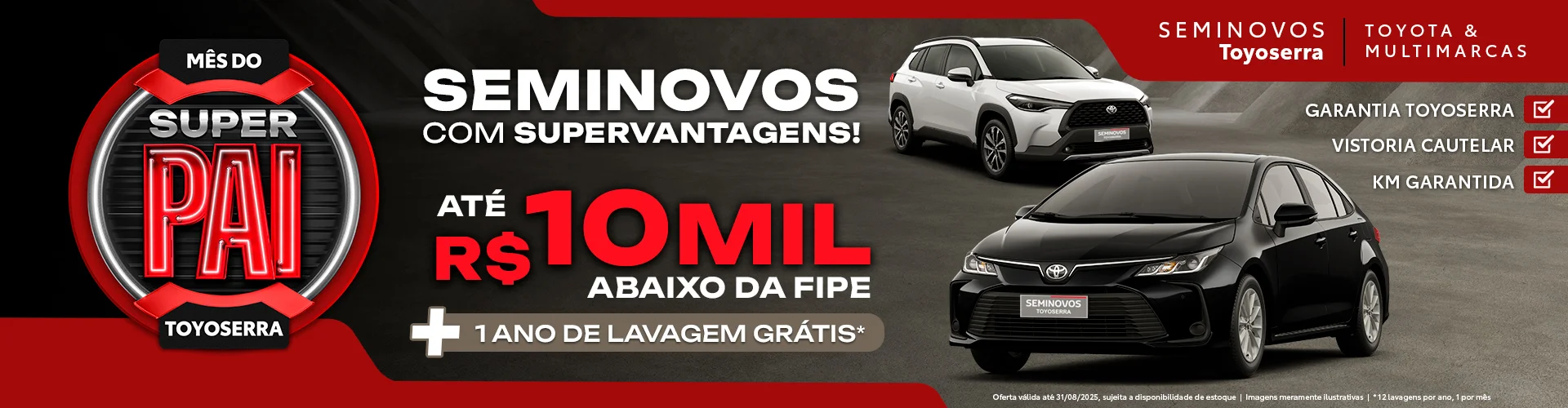 Procurando um seminovo de confiança? Modelos Toyota e multimarcas com 💰 ATÉ R$10 MIL ABAIXO DA FIPE!