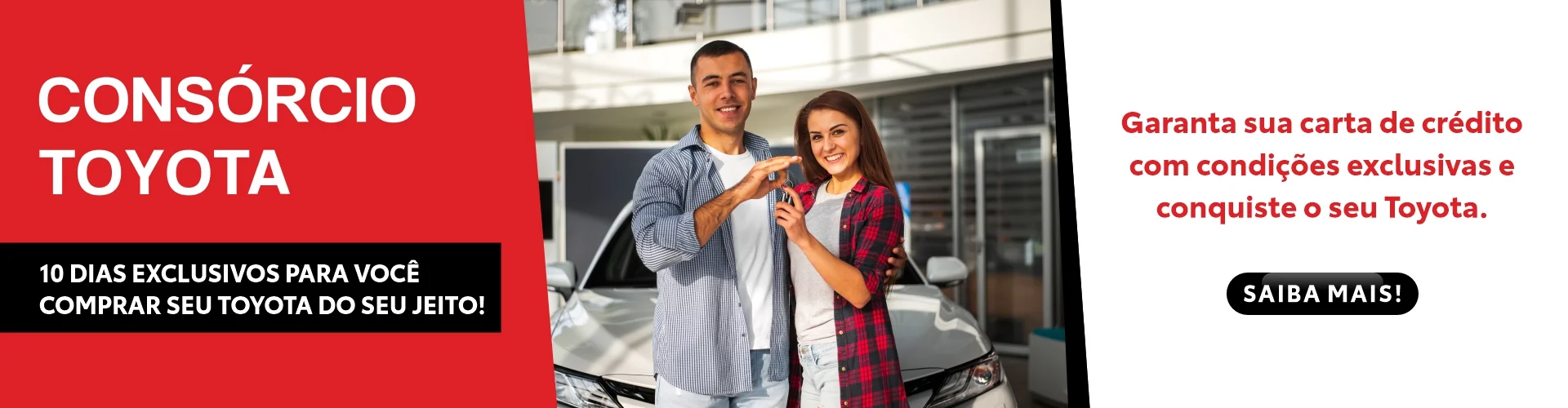 Já pensou em conquistar o seu Toyota com planejamento e segurança?