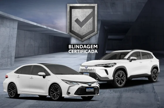 Segurança com padrão Toyota: Blindagem Certificada Segurança com padrão Toyota: Blindagem Certificada