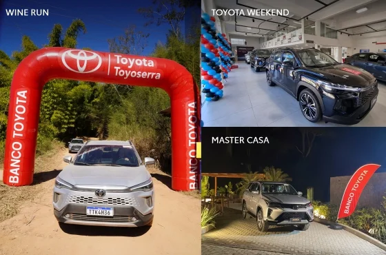 Toyoserra marcou presença em grandes eventos no mês de agosto