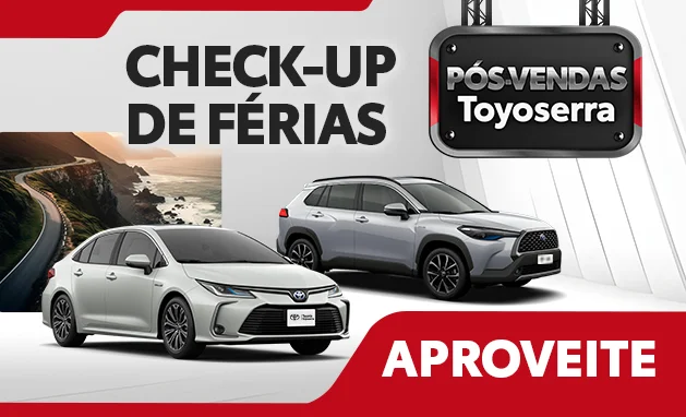 CHECK-UP DE FÉRIAS
CHECAGEM DE 21 ITENS
