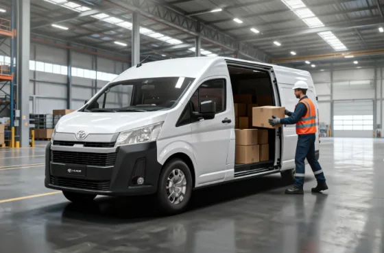 Toyota Hiace Furgão: mais espaço, robustez e eficiência para o trabalho