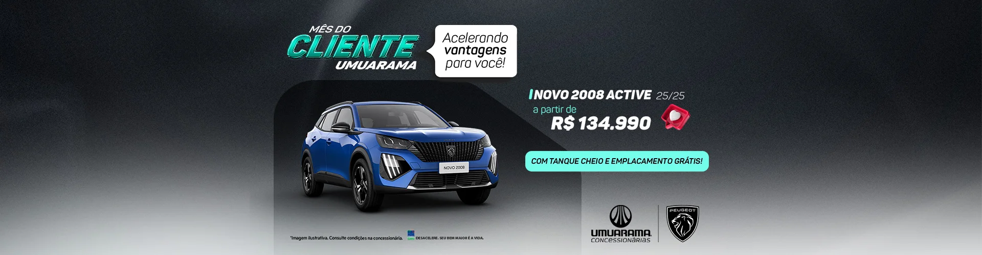 Novo  2008 Active estoque