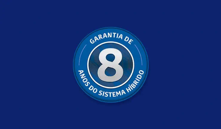 GARANTIA DE 8 ANOS PARA O SISTEMA HÍBRIDO