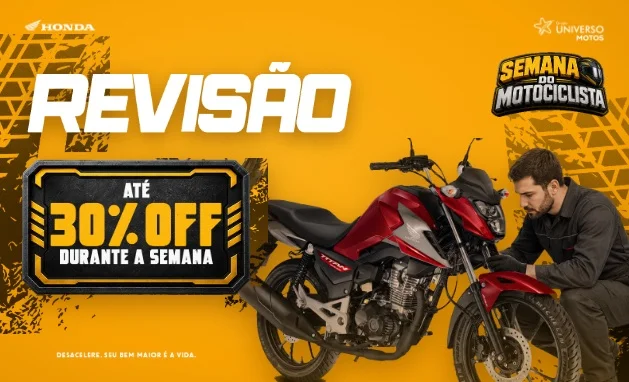 Semana do Motociclista na Universo Motos