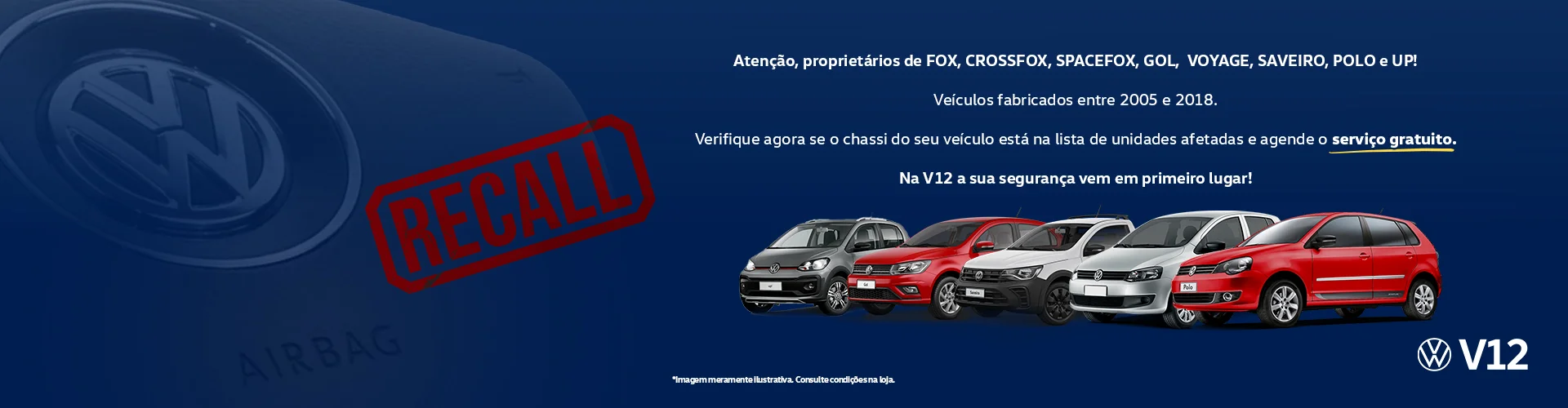 Recall V12 Volkswagen