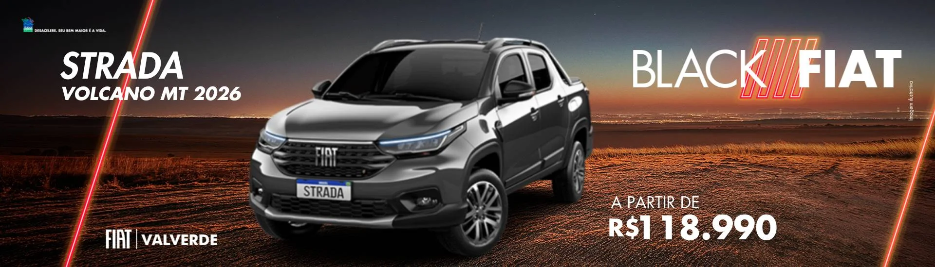 Fiat Strada Volcano MT 2026