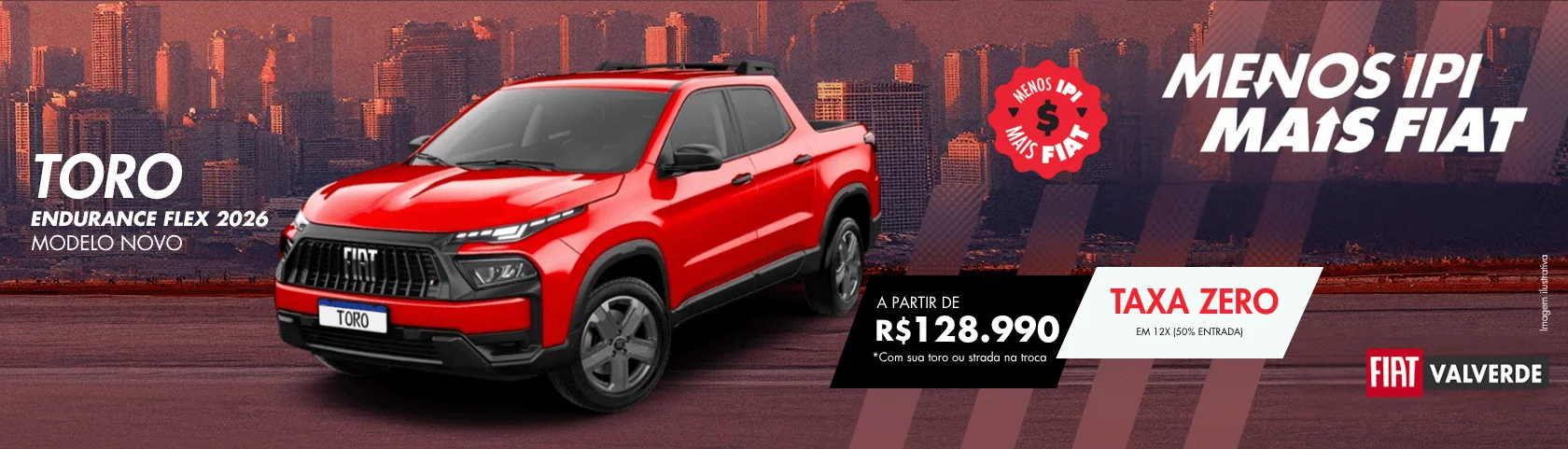 Fiat Toro Endurance Flex 2026