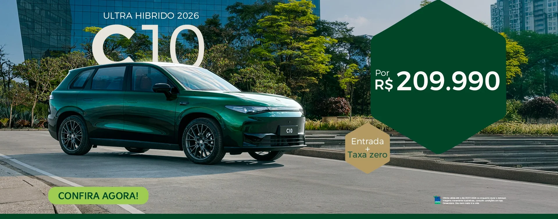 Oferta Leapmotor C10 Dezembro 2025