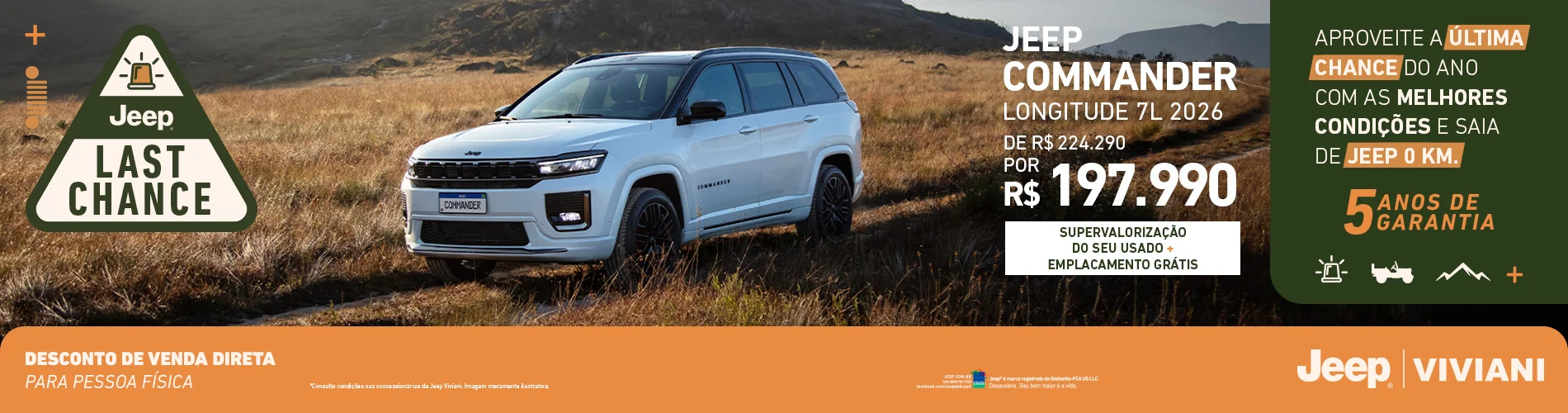 COMMANDER LONGITUDE 7LUGARES 25/26 VD