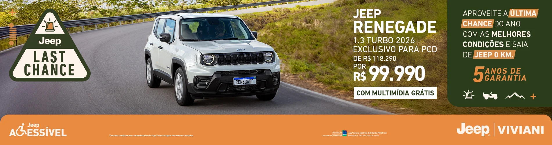 RENEGADE 1.3 TURBO 25/26 EXCLUSIVO PCD