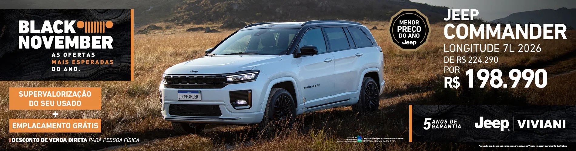 COMMANDER LONGITUDE 7LUGARES 25/26 VD